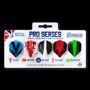 Harrows Pro Series 5'li Dart Flight Seti