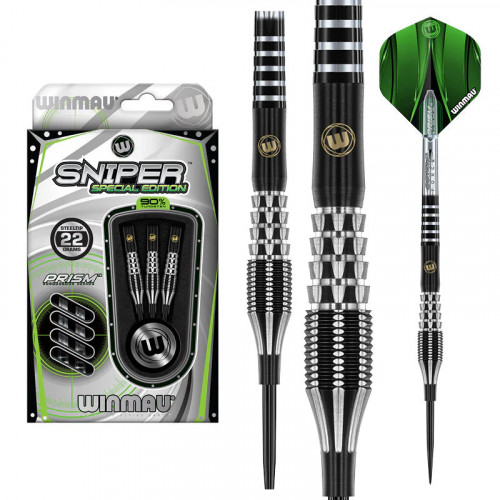 Winmau Sniper Special Edition 90% Tungsten Çelik Uçlu Dart Oku