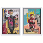 Bicycle Sanatçı Serisi Jean-Michel Basquiat Oyun Kartları Seti R/B