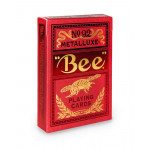 Bee Metalluxe Red Oyun Kartı