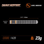 WINMAU DANNY NOPPERT %90 TUNGSTEN 23 GRAM