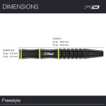 RED DRAGON FREESTYLE 23 GRAM %90 TUNGSTEN 