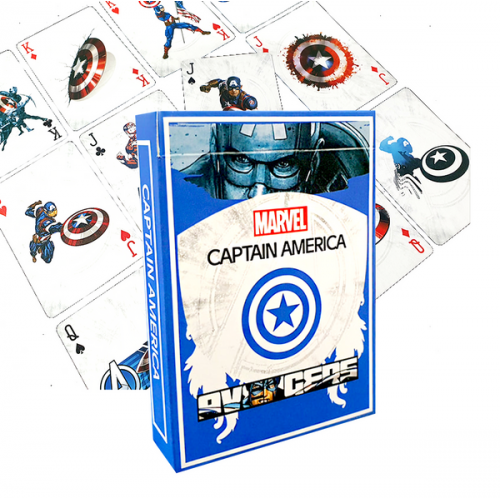Kaptan Amerika Marvel oyun kağıtları
