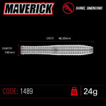 WINMAU MAVERICK %80 TUNGSTEN 24 GRAM