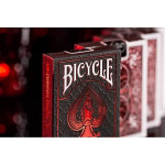 Bicycle Foil Metalluxe Red Oyun Kartı