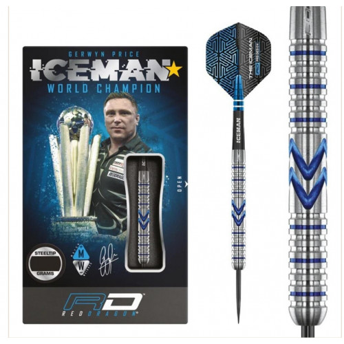 Red Dragon Gerwyn Price Midnight Edition % 90 Tungsten Dart Oku
