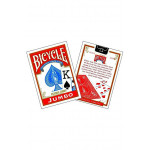 Bicycle Rider Back International Jumbo Index Playing Cards -KIRMIZI