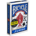 Bicycle Rider Back International Jumbo Index Playing Cards -MAVİ