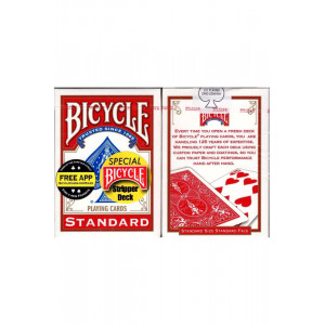 BİCYCLE STRİPPER DECK OYUN KARTI-KIRMIZI 