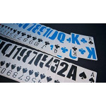 BICYCLE EZ-SEE LOVISION JUMBO POKER OYUN KARTLARI-MAVİ DESTE