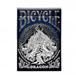 Bicycle Dragon  blue Oyun Kartı