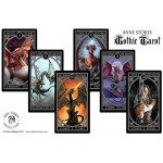 İspanyol Fournier Profesyonel Gothic Tarot Kartı—ANNE STOKES