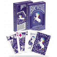 Bicycle Unicorn Licorne Play Card