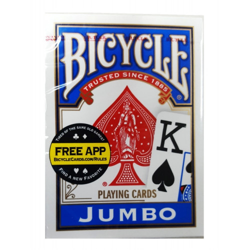 Bicycle Jumbo Poker Play Card