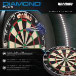 Winmau Diamond  Dart Board 