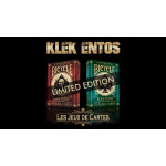 Bicycle Klek Entos Red Marked Playing Cards
