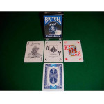 Bicycle Poker Peek Pro Play Card Mavi	