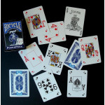 Bicycle Poker Peek Pro Play Card Mavi	