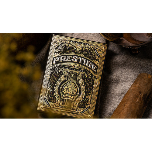 Prestige Black Playing Cards – Sınırlı Sayıda Özel Tasarım 