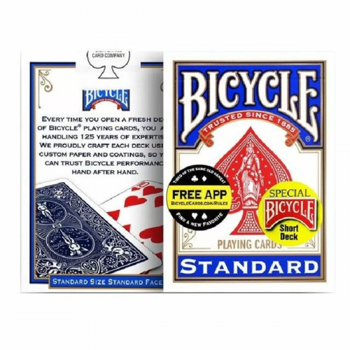 Bicycle Magic Short Deck Oyun Kartı-Mavi deste