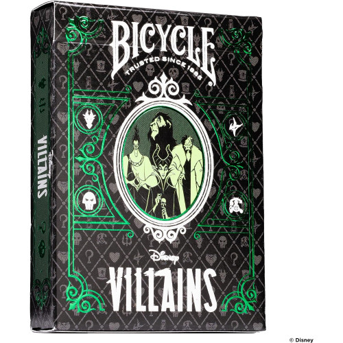 Bicycle Villains Oyun Kartı -Yeşil Deste